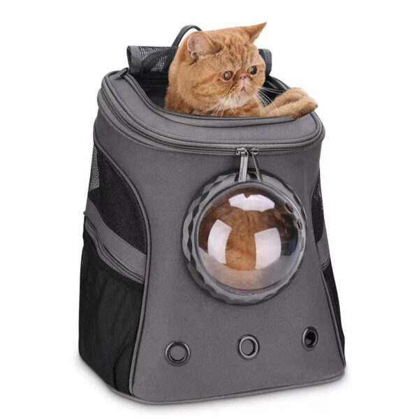 Space Cat & Dog Backpack, Pet Carrier, Portable Bag - Image 4